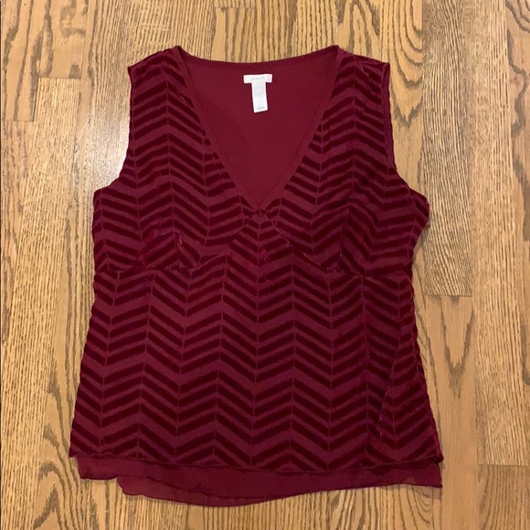 Old Navy Tops - Old Navy maroon tank Sz M